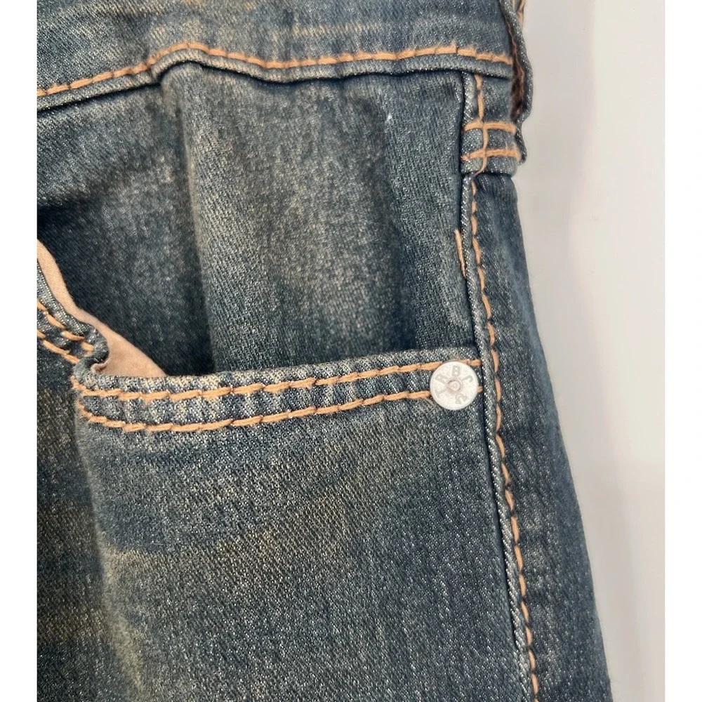 True Religion Jeans Ricky Relax Straight Jean 34x34(30-b69)